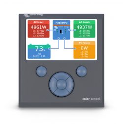 Color Control Screen Overview Color Control Screen Overview
